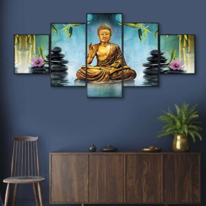 Chitran Product Photography Set Of Five Framed Digital Wall Painting