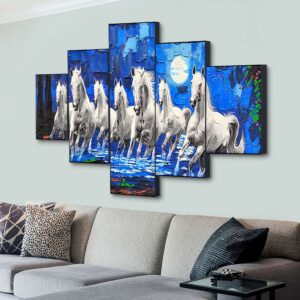 Chitran Product Photography Set Of Five Framed Digital Wall Painting