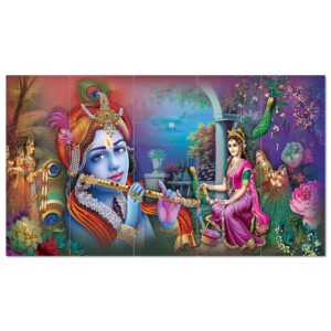 Chitran Product Photography Set Of 5 Wooden Framed Wall Paintings