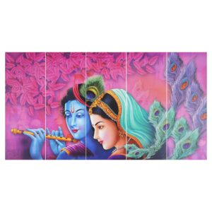 Chitran Product Photography Set Of 5 Wooden Framed Wall Paintings